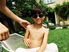 IZIPIZI denim blue sunglasses #c kids UV 400